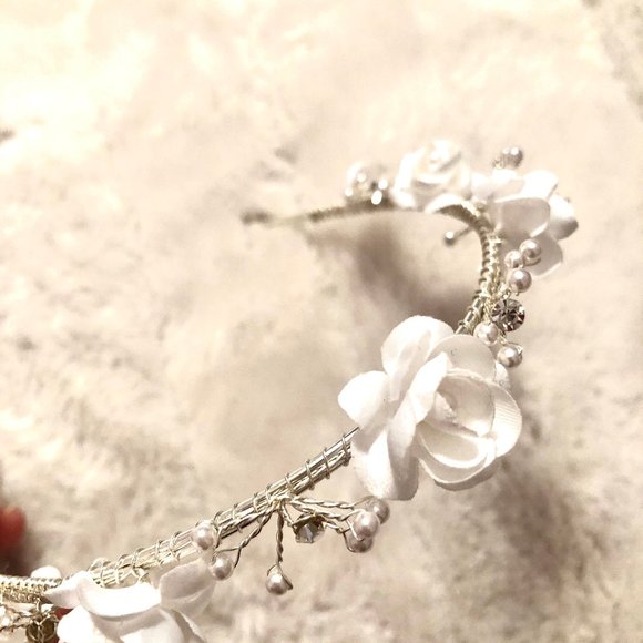 Flower Girl Crown and Floral Ball - Picture 12 of 14